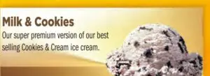 Ice Cream Emergency Event Package Milk & Cookies
