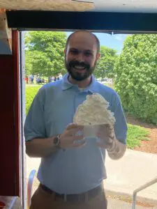 Ice Cream Emergency with Huge Whipped Cream