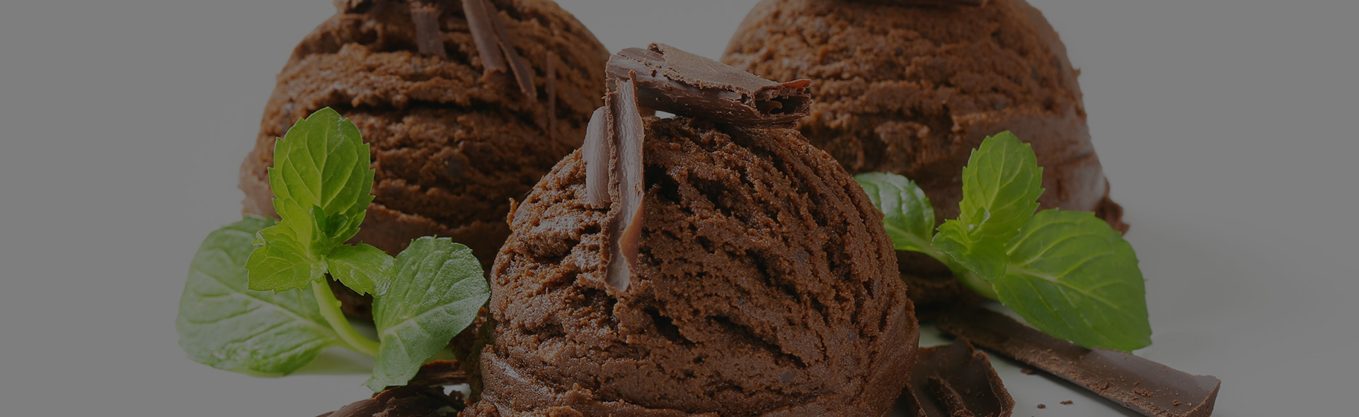 Chocolate Ice Cream Banner