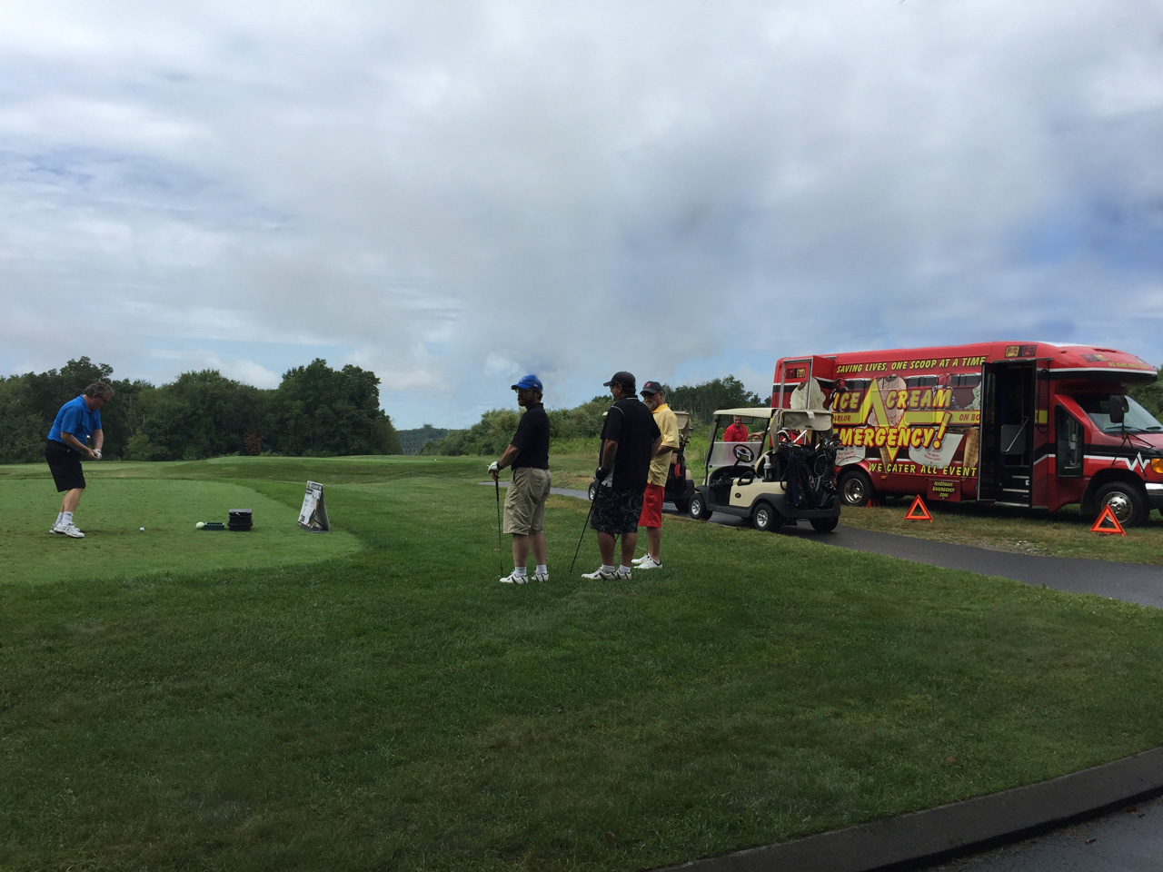 Golf Tournament Ice Cream Event