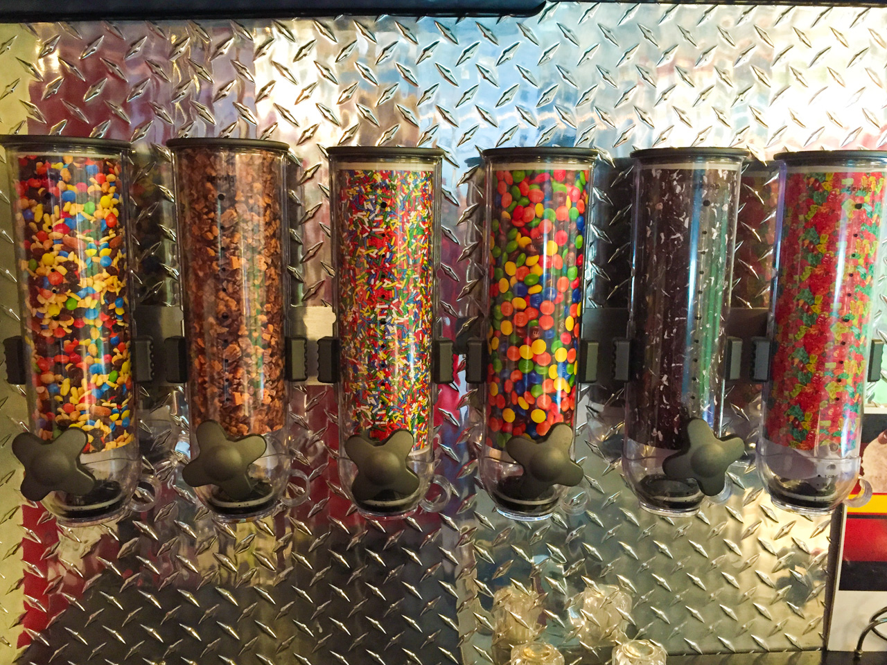 Variety of Toppings for Ice Cream