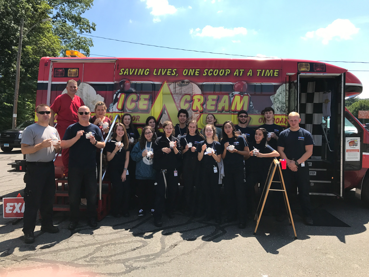 Corporate Event with Ice Cream Emergency