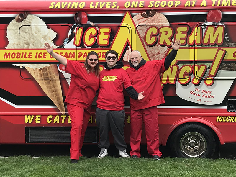 Central West NJ Ice Cream Truck Catering Family