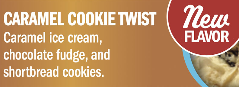 Midnight Caramel River Ice Cream Flavor