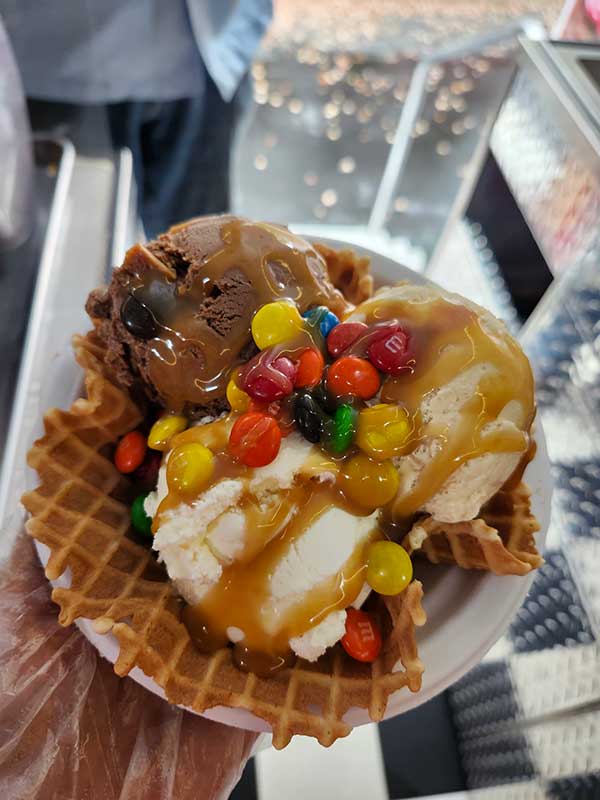 Waffle Cone Masterpiece from NW Pittsburg