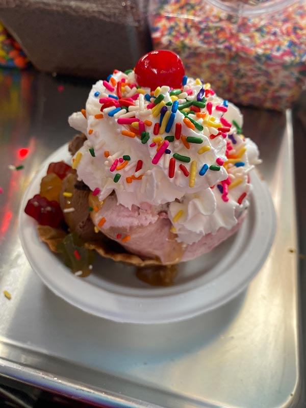 Ice Cream Sundae South Shore Boston MA