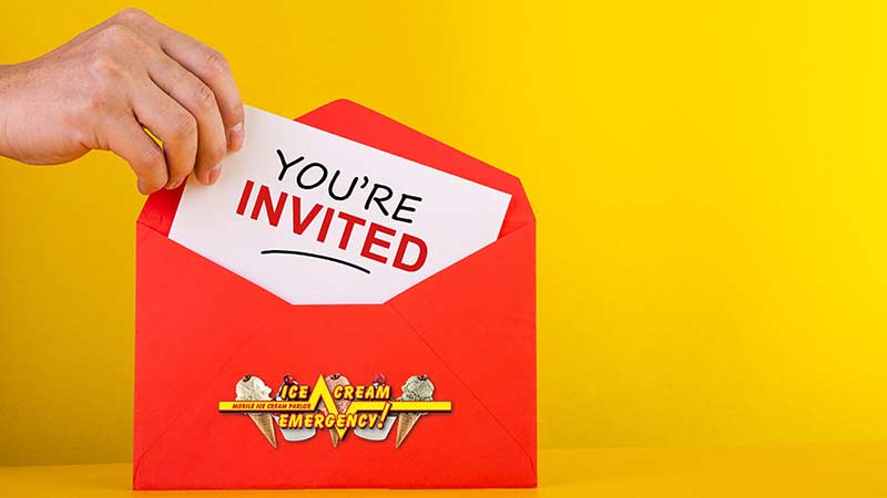 Invite Your Friends to an Ice Cream Event Invite Your Friends to an Ice Cream Event