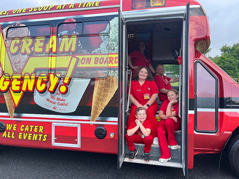 Ice Cream Emergency Jersey Shore NJ Bus Ice Cream Emergency Jersey Shore NJ Bus