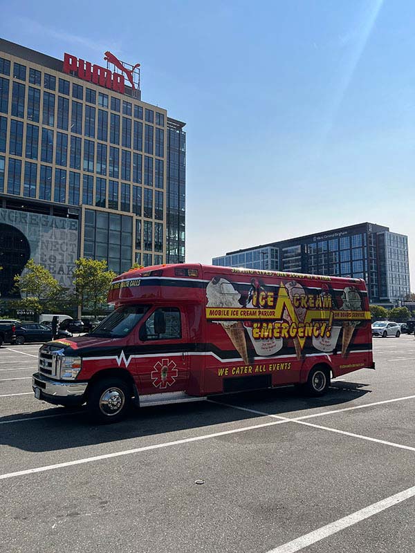 Nice Day on Site Ice Cream Southern NH & Boston North MA Corporate Event