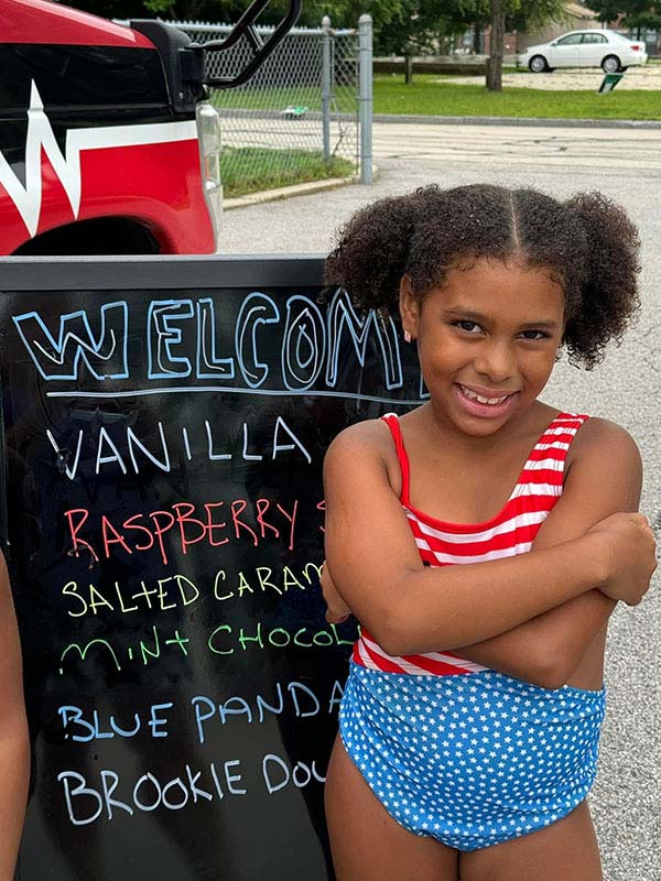 Girl Waiting for Ice Cream Southern NH & Boston North MA