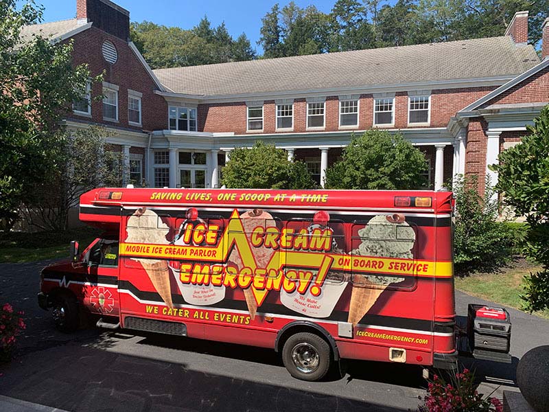 Ice Cream Emergency Northwest CT Territory Bus School Event