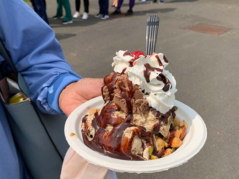 Lots of Ice Cream at an Event Lots of Ice Cream at an Event