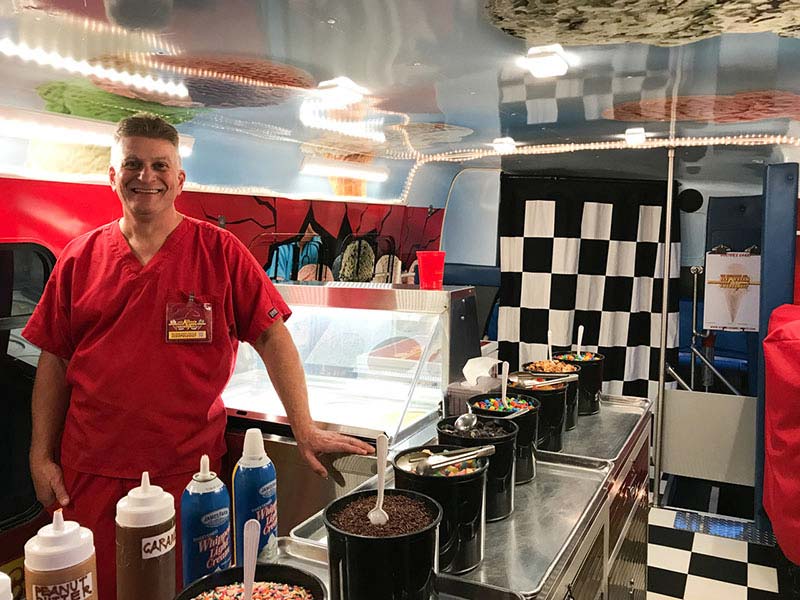 Tony Arrato Ice Cream Emergency Franchise Owner