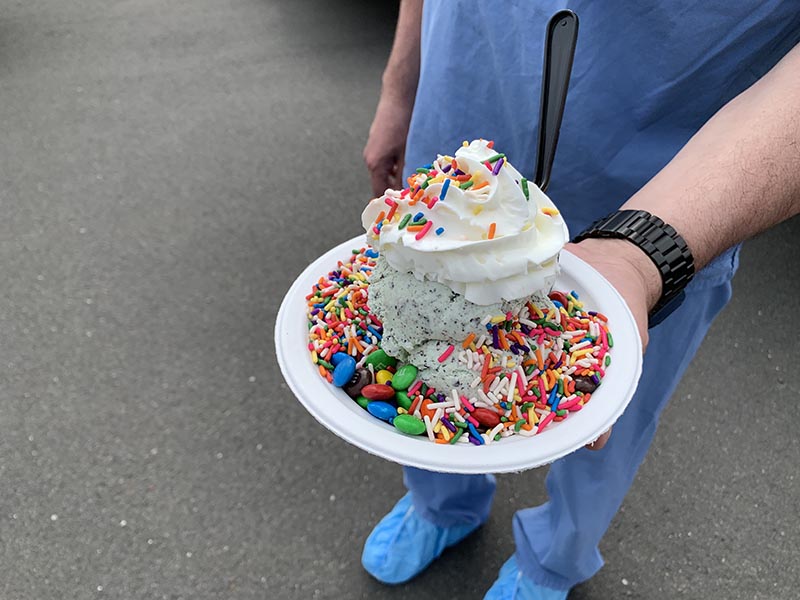 Hospital Appreciation Week Ice Cream Sundae
