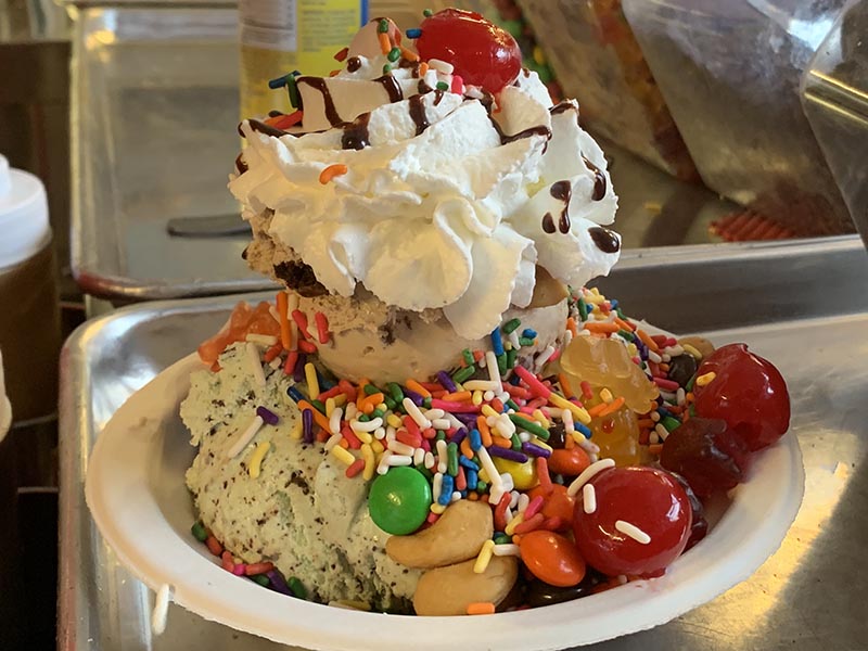 Mobile Ice Cream Catering Sundae for Weddings